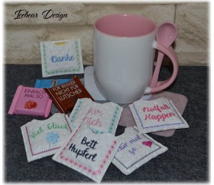 ITH Stickserie - Mini Hüllen mit Sprüchen